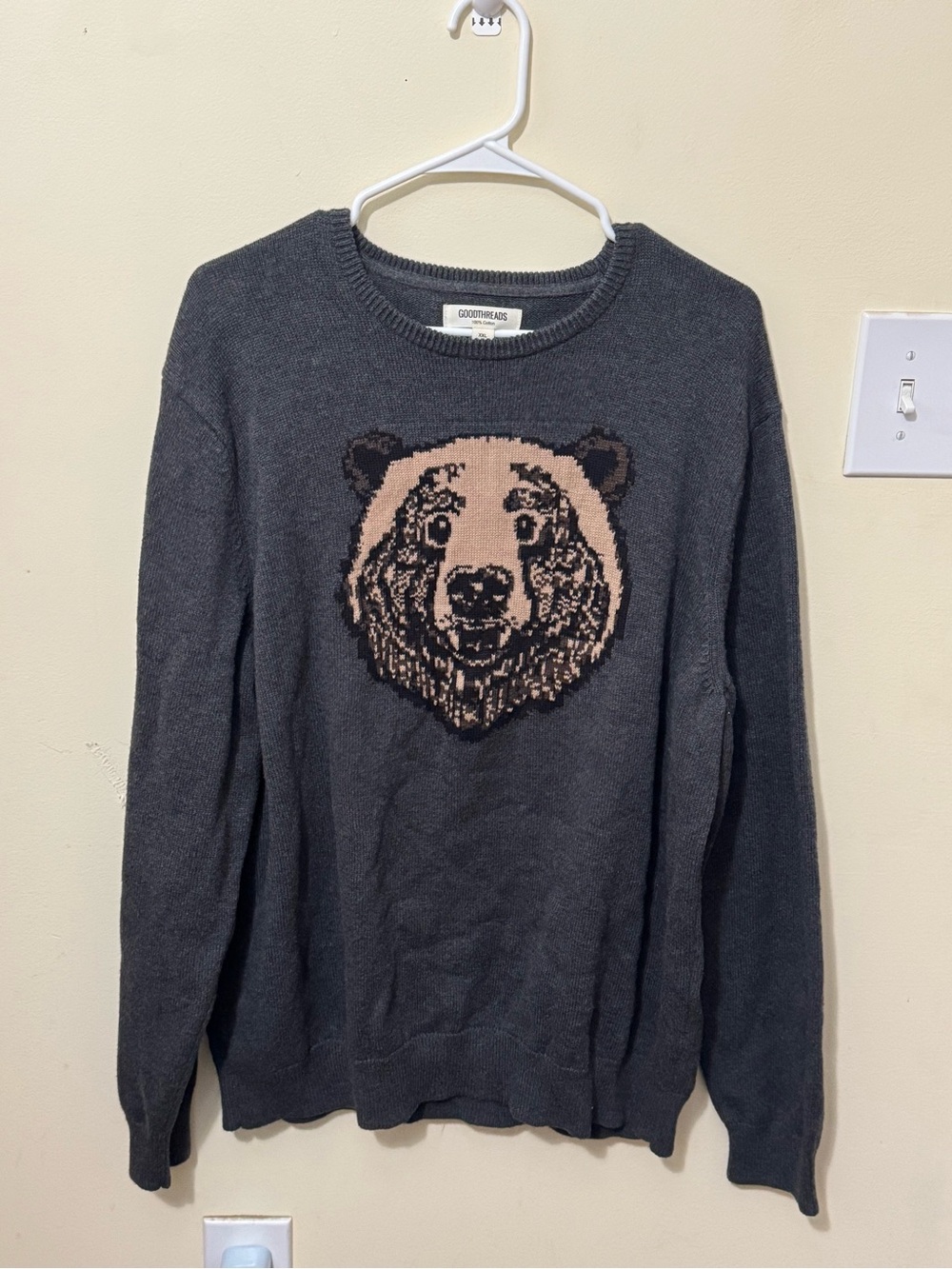 Goodthreads Charcoal Crewneck Sweater
